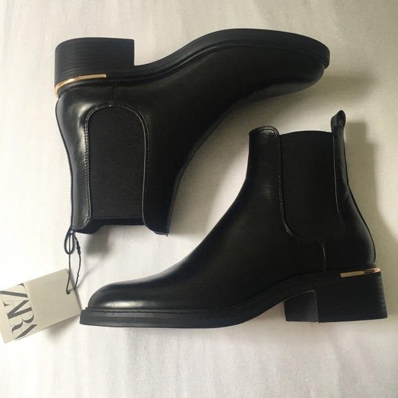Zara Shoes - Zara Black Ankle Boots